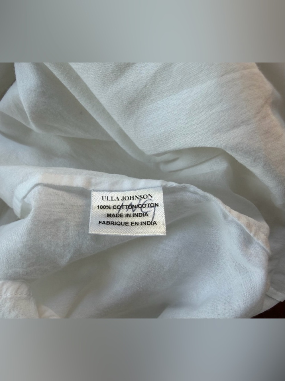 Ulla Johnson Pintuck Lace 100 Cotton Mini Dress sleeveless white Size 6 - Picture 12 of 12